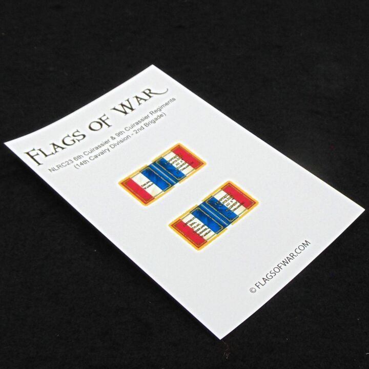 28mm, Flags of War, Napoleonic: French 6th Cuirassier & 9th Cuirassier Cavalry Regiments, 1815 Pattern