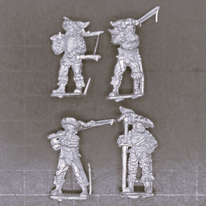 Athena Miniatures: Landsknecht Two Handed Swordsmen Athena Miniatures: Landsknecht Two Handed Swordsmen