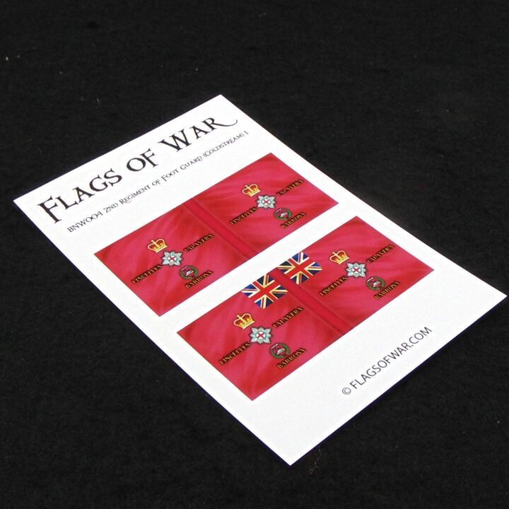 28mm, Flags of War, Napoleonic: British 2nd Foot Guards (1)