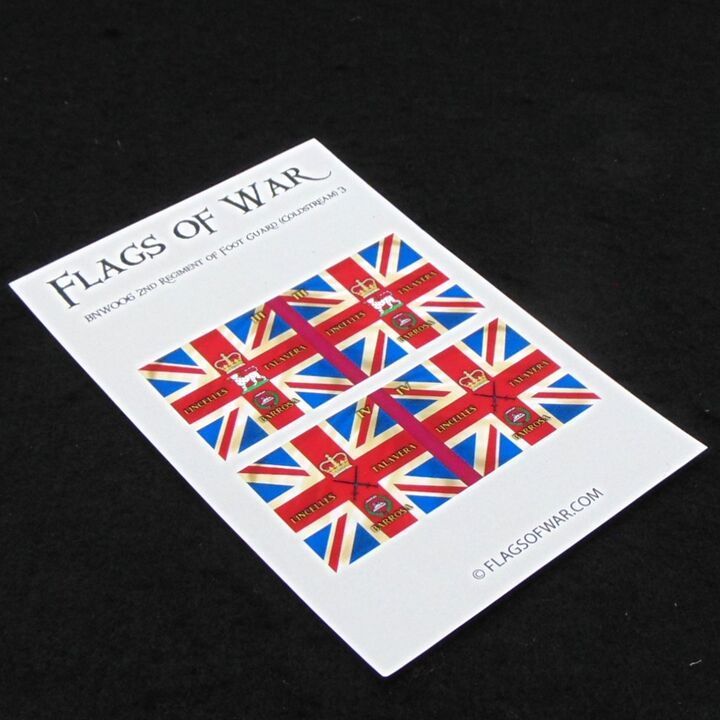 28mm, Flags of War, Napoleonic: British 2nd Foot Guards (3)