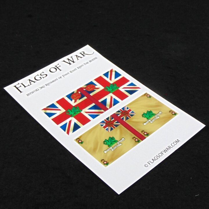 28mm, Flags of War, Napoleonic: British 3rd Regiment of Foot