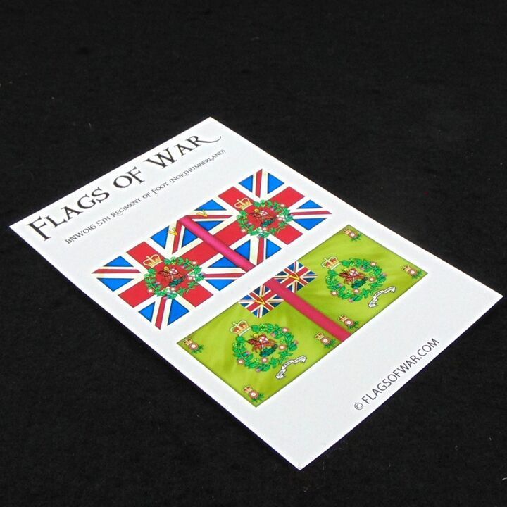 28mm, Flags of War, Napoleonic: British 5th Regiment of Foot 28mm, Flags of War, Napoleonic: British 5th Regiment of Foot