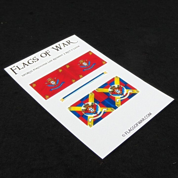 28mm, Flags of War, Napoleonic: 2nd Portuguese Line Infantry - Regiment de Lagos