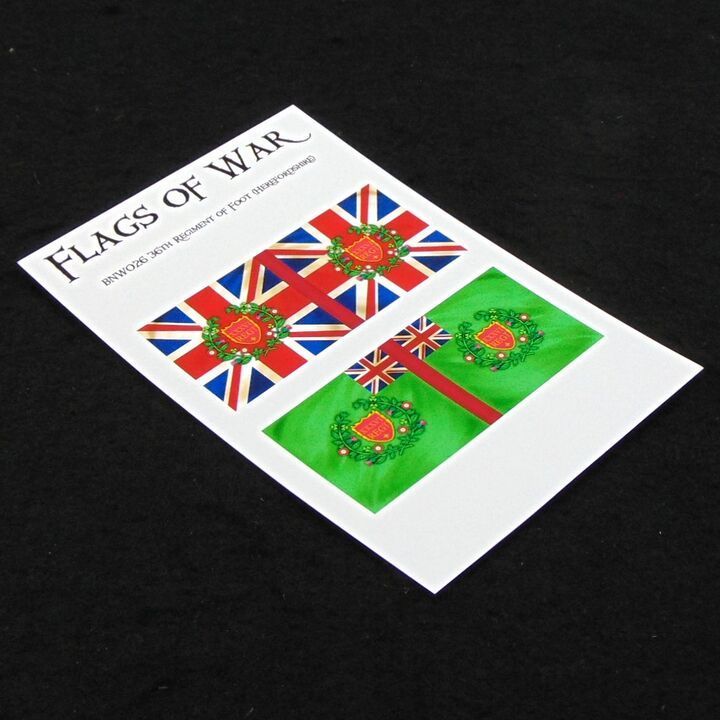28mm, Flags of War, Napoleonic: British 36th Regiment of Foot 28mm, Flags of War, Napoleonic: British 36th Regiment of Foot