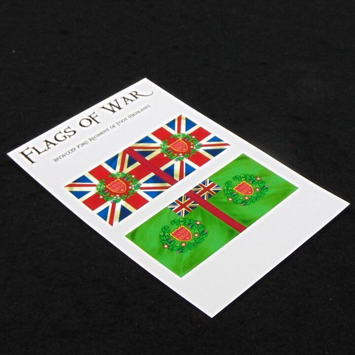 28mm, Flags of War, Napoleonic: British 73rd Regiment of Foot 28mm, Flags of War, Napoleonic: British 73rd Regiment of Foot