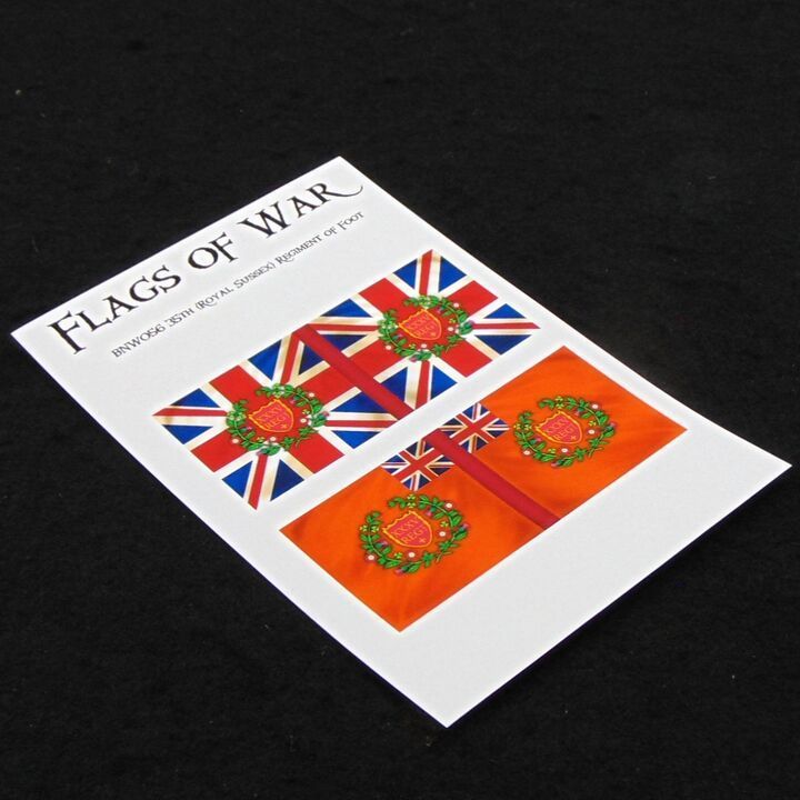 28mm, Flags of War, Napoleonic: British 35th Regiment of Foot