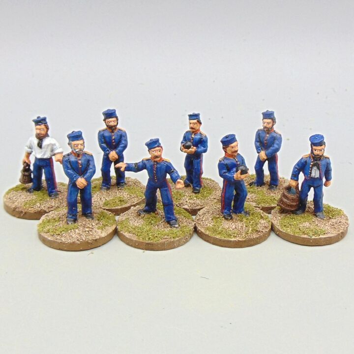 Grade C - Wargames Foundry - Crimean War/Indian Mutiny - British Royal Artillery Crew Grade C - Wargames Foundry - Crimean War/Indian Mutiny - British Royal Artillery Crew