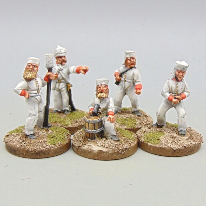 Grade B - Old Glory - Indian Mutiny - EIC Bengal Foot Artillery Crew Grade B - Old Glory - Indian Mutiny - EIC Bengal Foot Artillery Crew