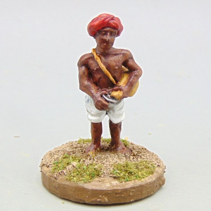 Grade D - Wargames Foundry - Indian Mutiny - Indian Water Bearer