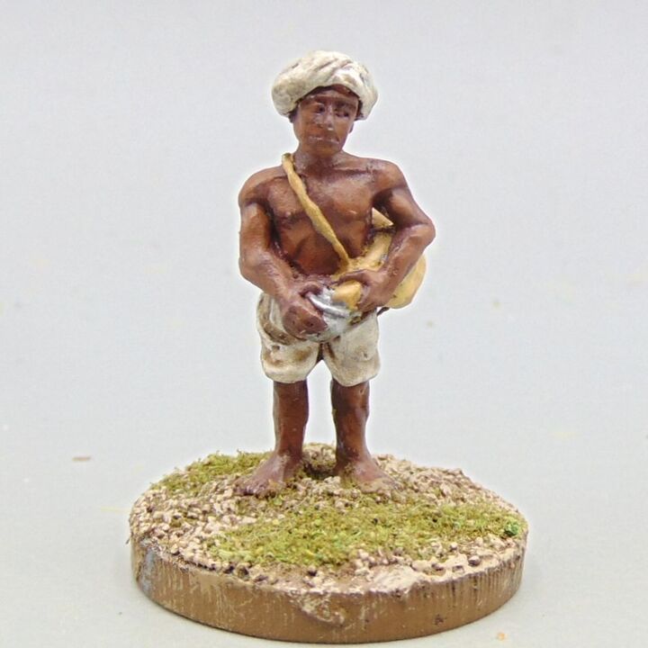 Grade D - Wargames Foundry - Indian Mutiny - Indian Water Bearer Grade D - Wargames Foundry - Indian Mutiny - Indian Water Bearer