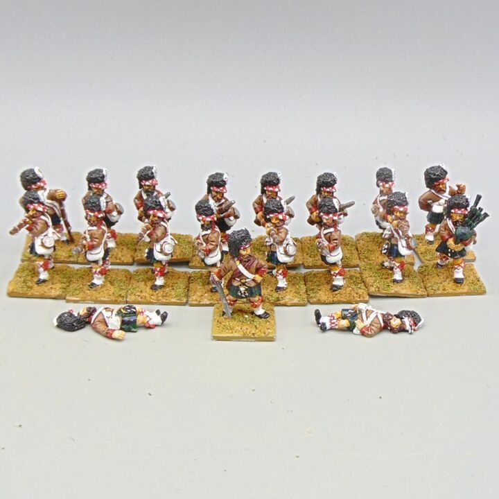 Grade D - Wargames Foundry - Indian Mutiny - British Highland Infantry Grade D - Wargames Foundry - Indian Mutiny - British Highland Infantry