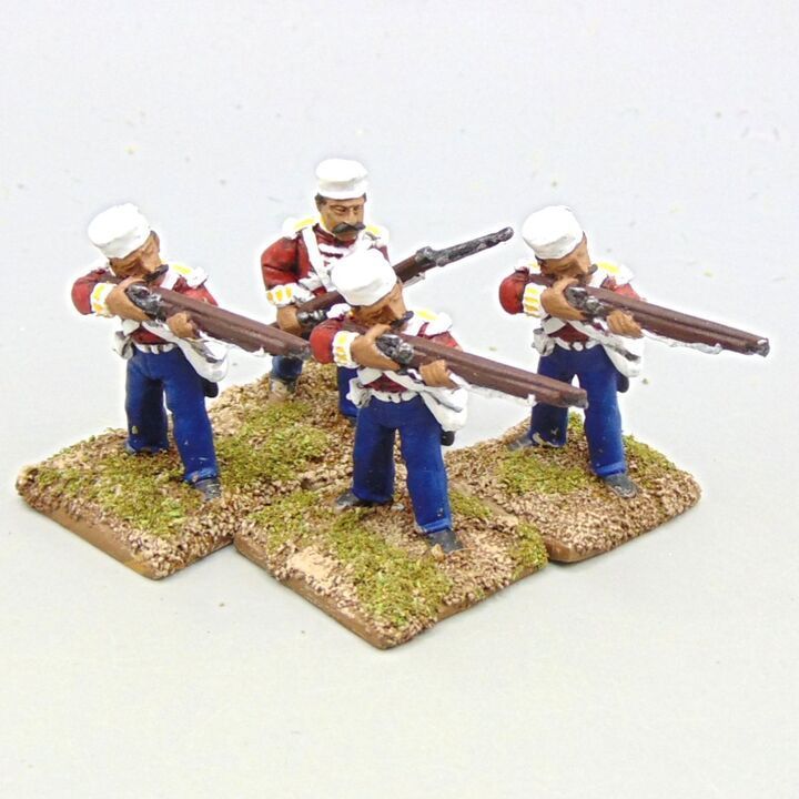 Grade D - Wargames Foundry - Indian Mutiny - Bengal or Bombay Infantry Grade D - Wargames Foundry - Indian Mutiny - Bengal or Bombay Infantry