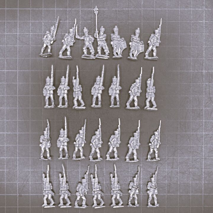 Newline Designs, Napoleonic - French Ligne Unit, March Attack Newline Designs, Napoleonic - French Ligne Unit, March Attack