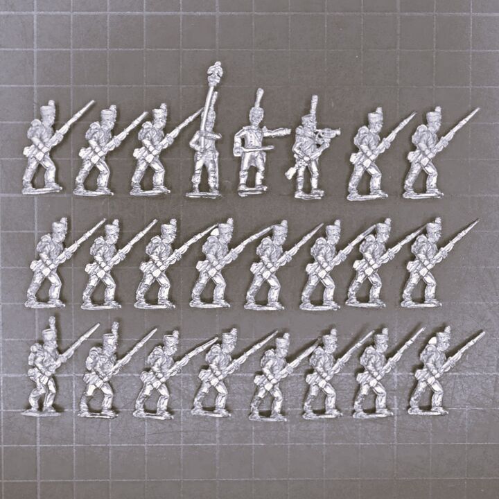 Newline Designs, Napoleonic - French Legere, Advancing Newline Designs, Napoleonic - French Legere, Advancing
