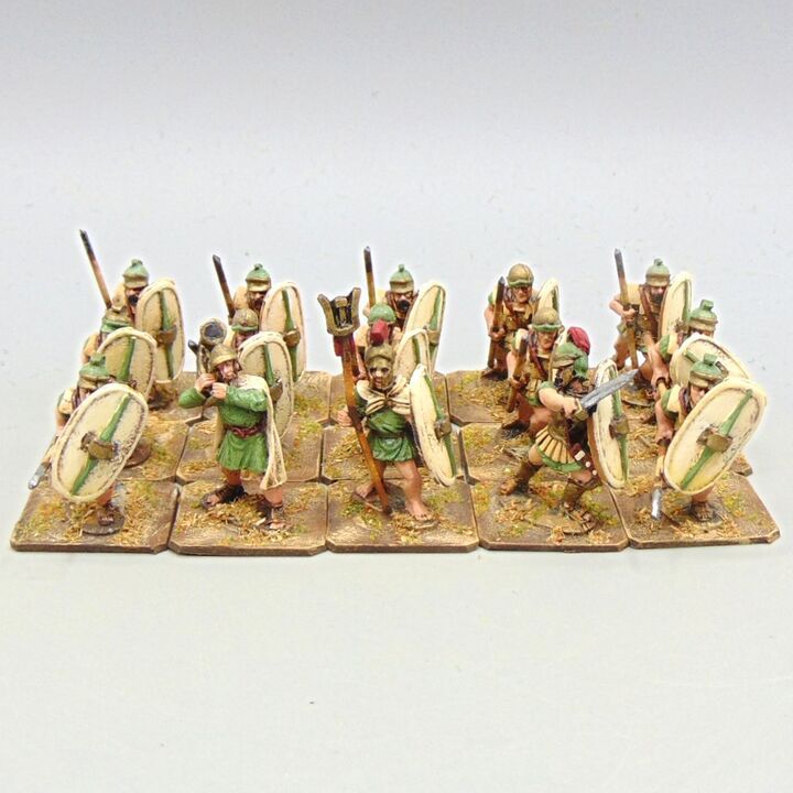Grade D - Old Glory - Punic Wars - Carthaginian Libyan Armoured Spearmen Grade D - Old Glory - Punic Wars - Carthaginian Libyan Armoured Spearmen