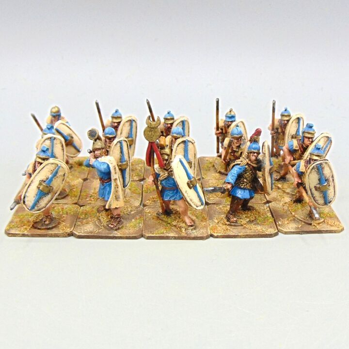 Grade D - Old Glory - Punic Wars - Carthaginian Libyan Armoured Spearmen Grade D - Old Glory - Punic Wars - Carthaginian Libyan Armoured Spearmen