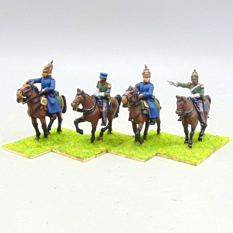 Grade D - Great War Miniatures - Crimean War - Mounted Russian Officers