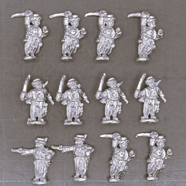 Lancashire Games, Revolutionary Wars: Egyptian Mameluke Foot Servants Lancashire Games, Revolutionary Wars: Egyptian Mameluke Foot Servants