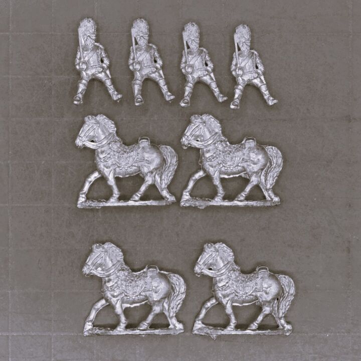 Essex Miniatures, Napoleonic - French Dragoons Elite Company (Missing Carbines) Essex Miniatures, Napoleonic - French Dragoons Elite Company (Missing Carbines)