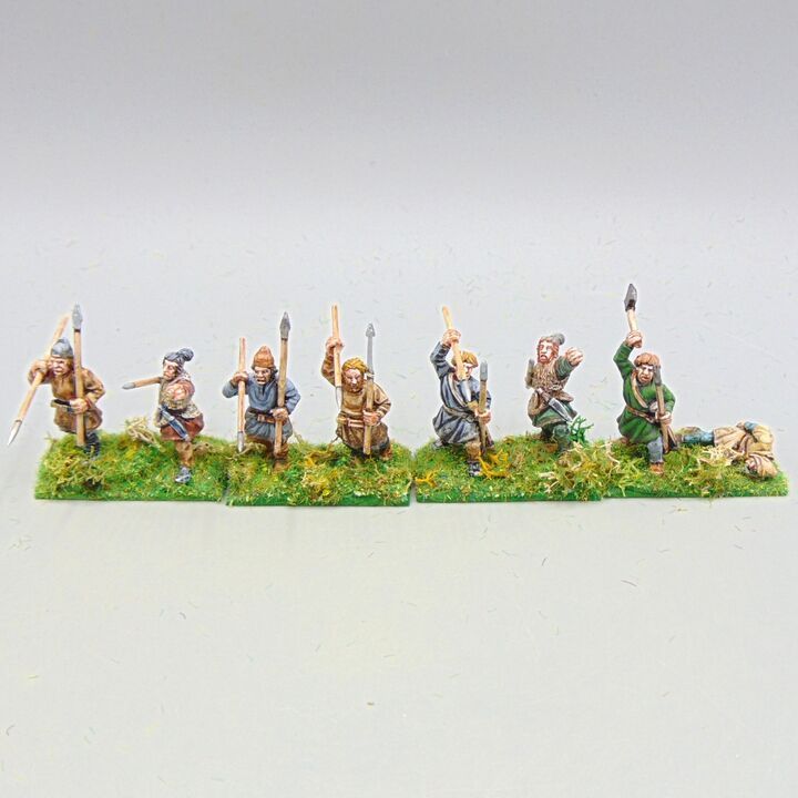 Grade C - Wargames Foundry - Dark Ages - Saxon Javelinmen Grade C - Wargames Foundry - Dark Ages - Saxon Javelinmen