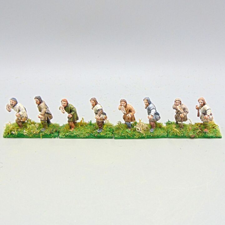 Grade C - Wargames Foundry - Dark Ages - Saxon Slingers Grade C - Wargames Foundry - Dark Ages - Saxon Slingers