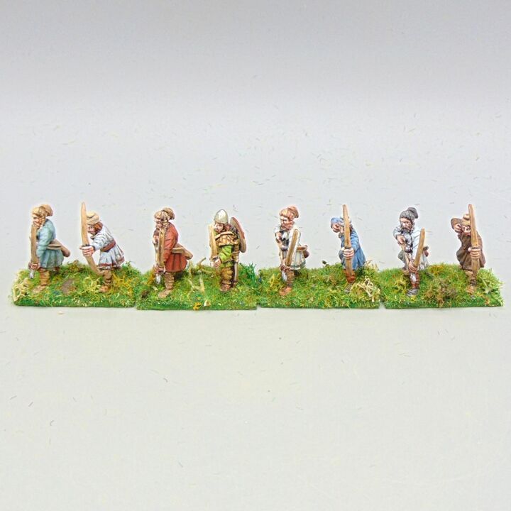 Grade C - Wargames Foundry - Dark Ages - Saxon Archers Grade C - Wargames Foundry - Dark Ages - Saxon Archers