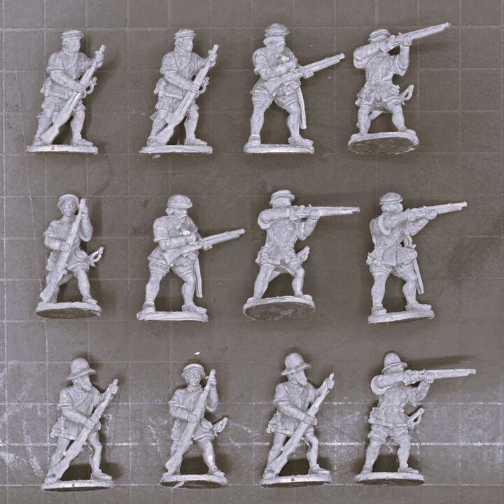 The Assault Group, Renaissance: Tudor English Infantry Calivermen, Loading & Firing