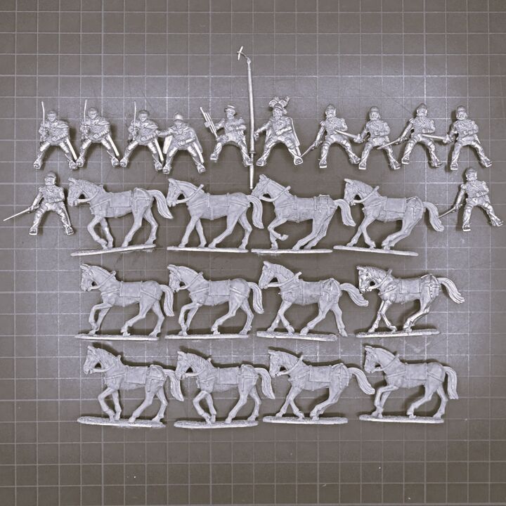 The Assault Group, Renaissance: Tudor English Staves or Border Cavalry Unit