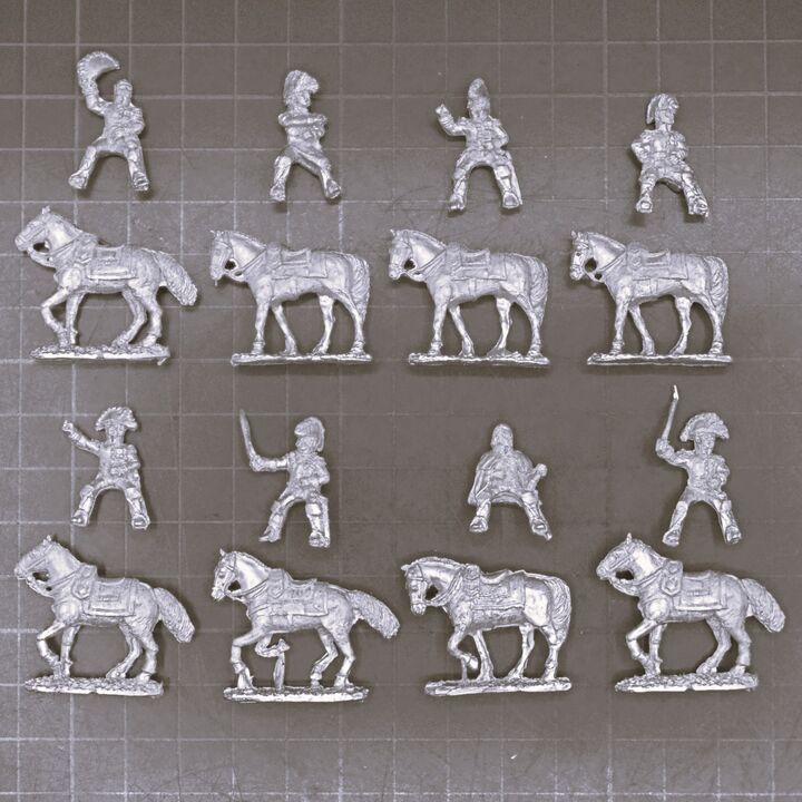 Newline Designs, Napoleonic - Mounted French Waterloo Generals Newline Designs, Napoleonic - Mounted French Waterloo Generals