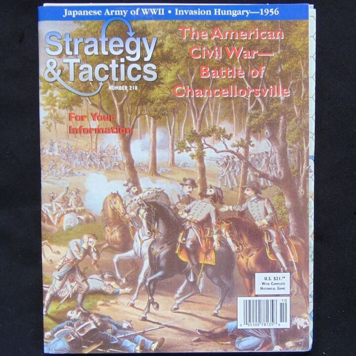 Strategy & Tactics 218 - The American Civil War - Battle of Chancellorsville Strategy & Tactics 218 - The American Civil War - Battle of Chancellorsville