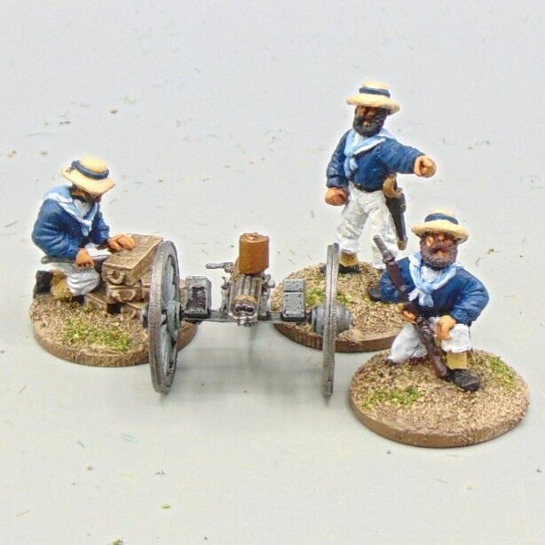 Grade D - Redoubt Enterprises - Mahdist War - British Naval Brigade Machine Gun & Crew Grade D - Redoubt Enterprises - Mahdist War - British Naval Brigade Machine Gun & Crew