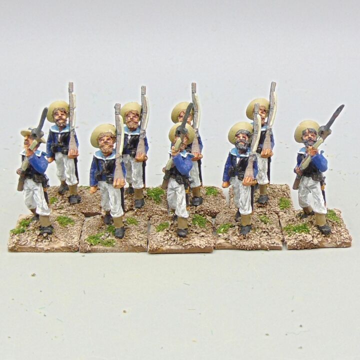 Grade D - Connoisseur Figures - Mahdist War - British Naval Brigade Grade D - Connoisseur Figures - Mahdist War - British Naval Brigade