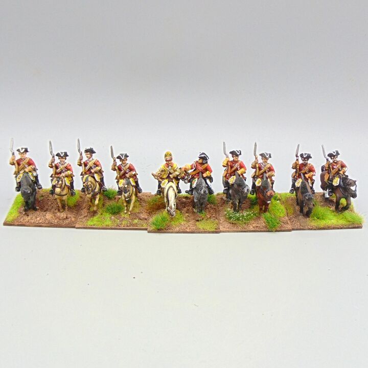 Grade C - Front Rank Miniatures - SYW - British Cavalry Unit Grade C - Front Rank Miniatures - SYW - British Cavalry Unit