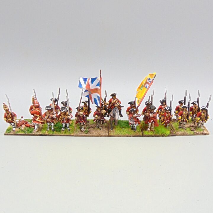 Grade C - Front Rank Miniatures - SYW - British Infantry Unit Grade C - Front Rank Miniatures - SYW - British Infantry Unit