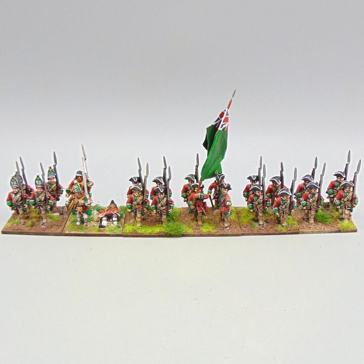 Grade C - Front Rank Miniatures - SYW - British Infantry Unit Grade C - Front Rank Miniatures - SYW - British Infantry Unit