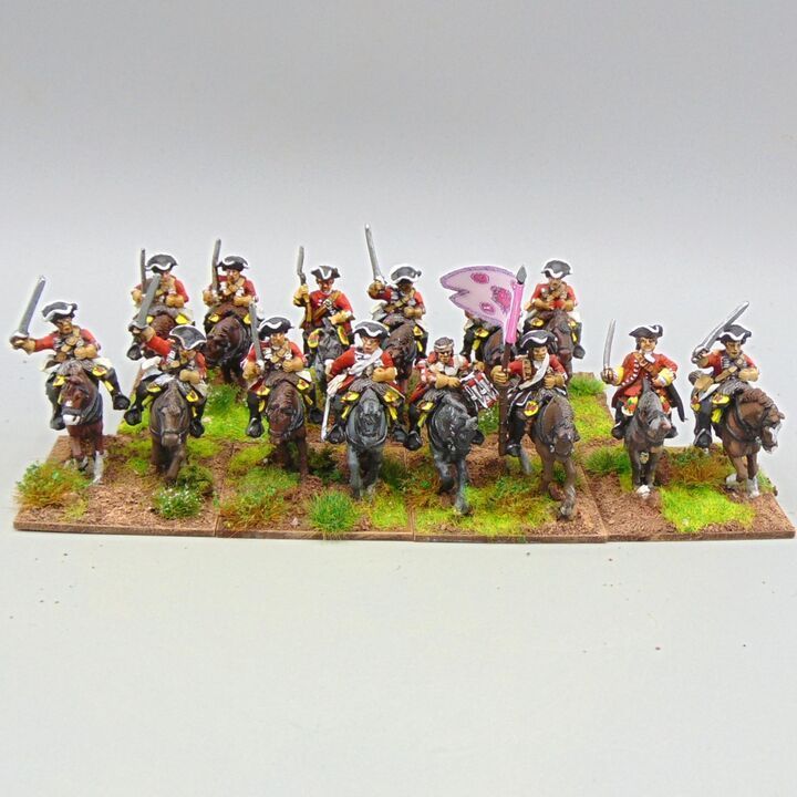 Grade C - Wargames Foundry - SYW - British Cavalry Unit Grade C - Wargames Foundry - SYW - British Cavalry Unit