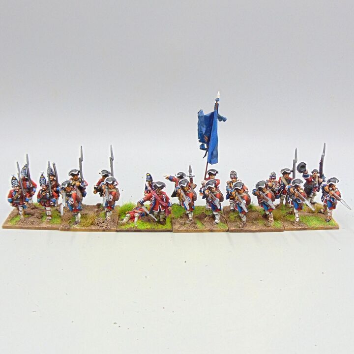 Grade C - Wargames Foundry - SYW - British Infantry Unit Grade C - Wargames Foundry - SYW - British Infantry Unit