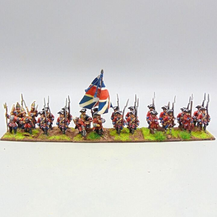 Grade C - Front Rank Miniatures - SYW - British Infantry Unit Grade C - Front Rank Miniatures - SYW - British Infantry Unit