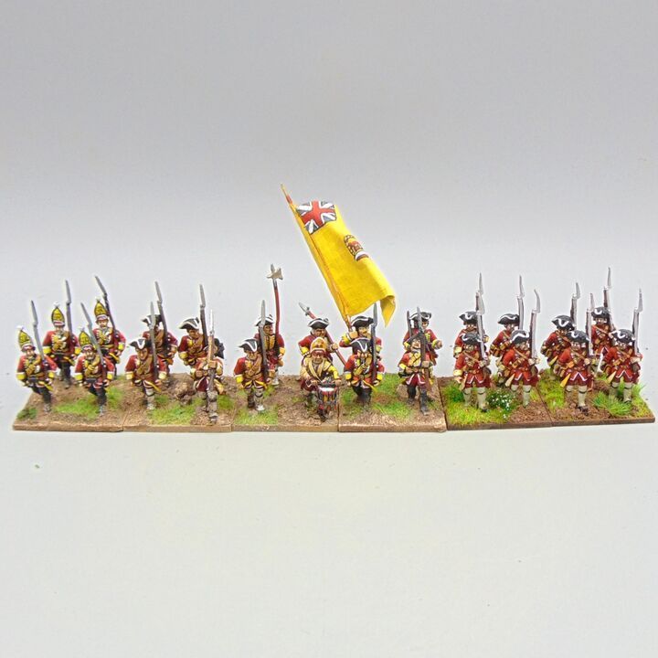 Grade C - Front Rank Miniatures - SYW - British Infantry Unit Grade C - Front Rank Miniatures - SYW - British Infantry Unit