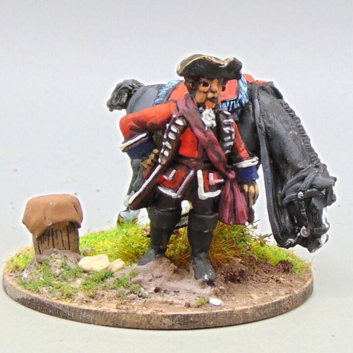 Grade D - Wargames Foundry - SYW - British General Grade D - Wargames Foundry - SYW - British General