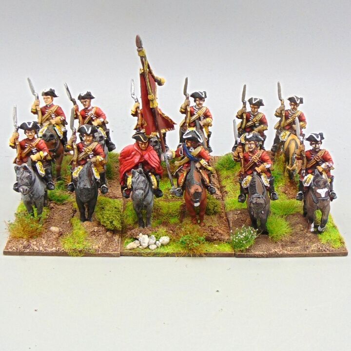 Grade C - Front Rank Miniatures - SYW - British Cavalry Unit Grade C - Front Rank Miniatures - SYW - British Cavalry Unit