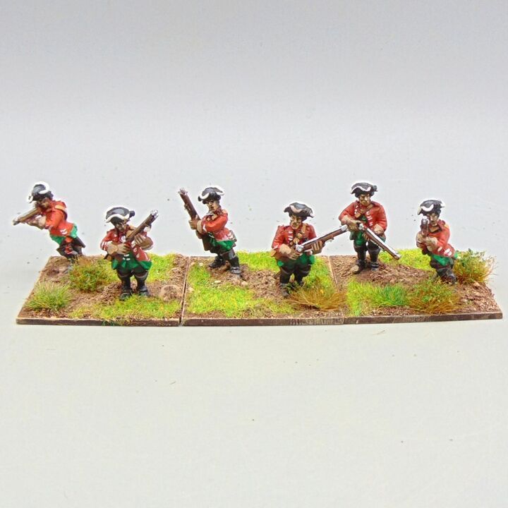 Grade D - Wargames Foundry - SYW - British Infantry, Skirmishing Grade D - Wargames Foundry - SYW - British Infantry, Skirmishing