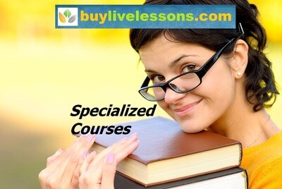 BUY SPECIALIZED LIVE ONLINE LESSONS FOR 60 MINUTES EACH