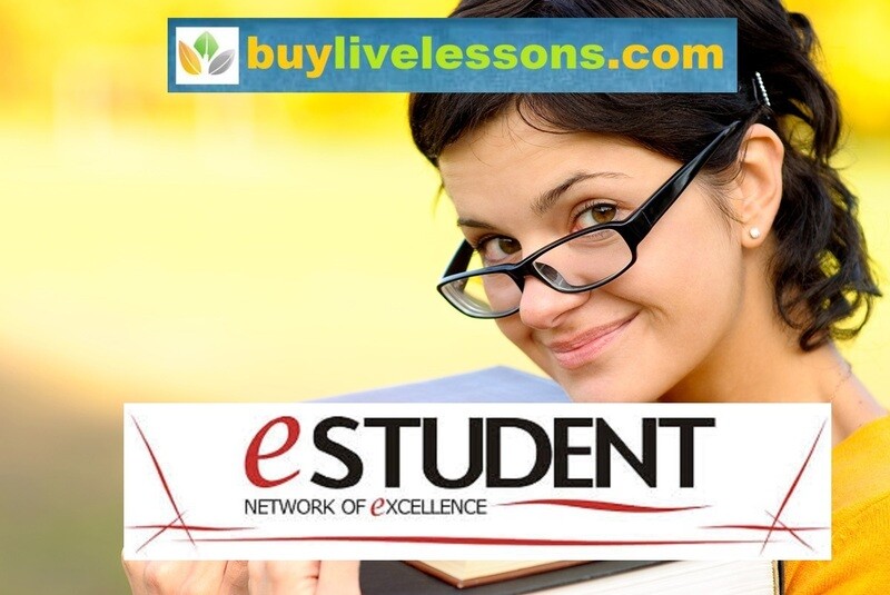 e-Students 152, 177 - BUY 40 GENERAL LIVE LESSONS FOR 45 MINUTES EACH.