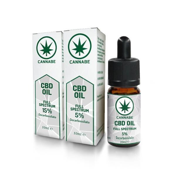 OLIO CBD FULL SPECTRUM 5% 15% - consegna 5 gg lavorativi