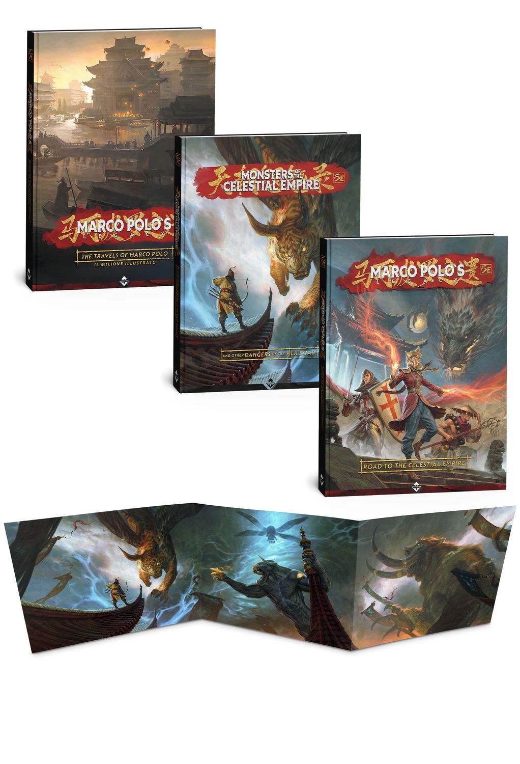 Marco Polo's Legacy 5e - Immortal Heavenly Dragon Pack Marco Polo's Legacy 5e - Immortal Heavenly Dragon Pack
