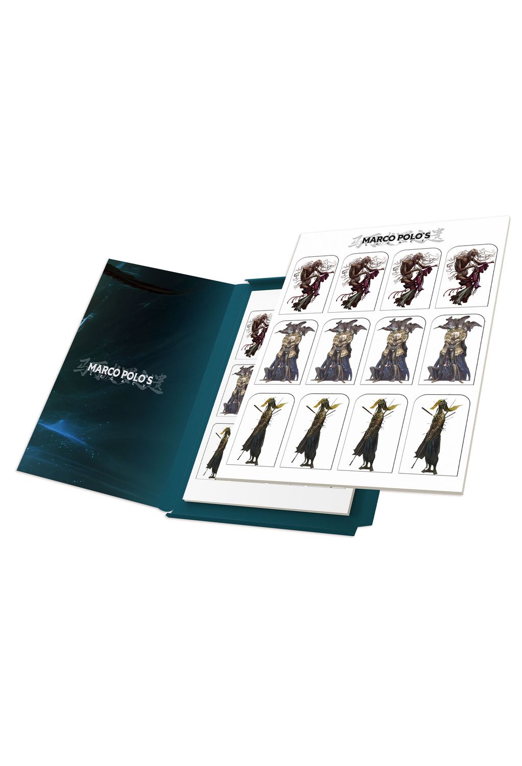 Marco Polo's Legacy 5e - Cardboard Mini Sheets
