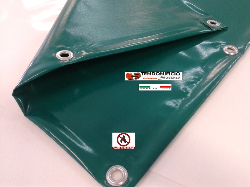 Telo ignifugo in PVC gr.650 mq.