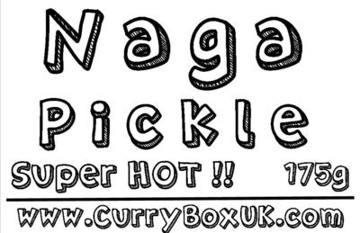 Naga Pickle SUPER HOT !! JAR 175g Naga Pickle SUPER HOT !! JAR 175g