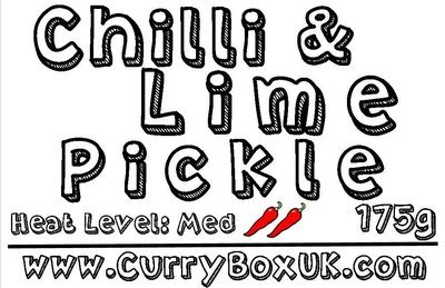 Chilli & Lime Pickle Jar 175g Chilli & Lime Pickle Jar 175g